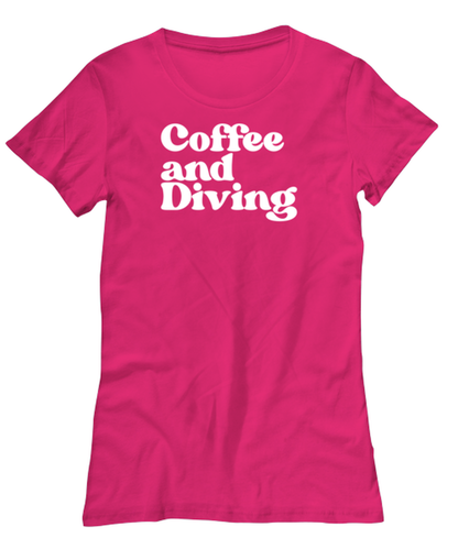 Diver Diving 1970s 70s Womens Shirt, Gifts, Tshirt, Tee, Jumper, Funny