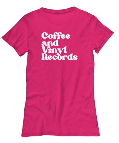 Vinyl Records 1970s 70s Womens Shirt, Gifts, Tshirt, Tee, Jumper, Funny