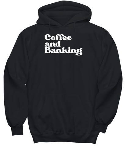 Banker 1970s 70s Hoodie, Gifts, Hooded Shirt, Hoodie Sweatshirt, Jumper, Funny