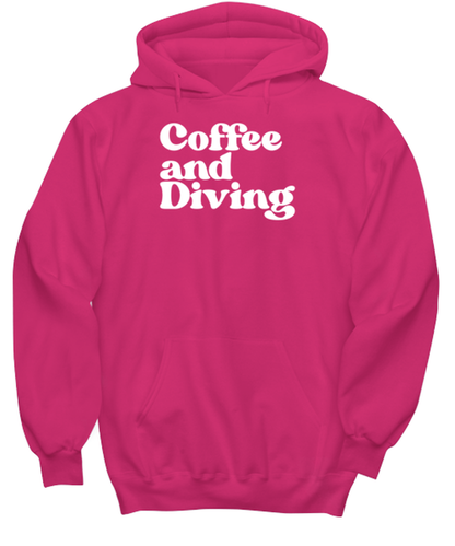 Diver Diving 1970s 70s Hoodie, Gifts, Hooded Shirt, Hoodie Sweatshirt, Jumper, Funny