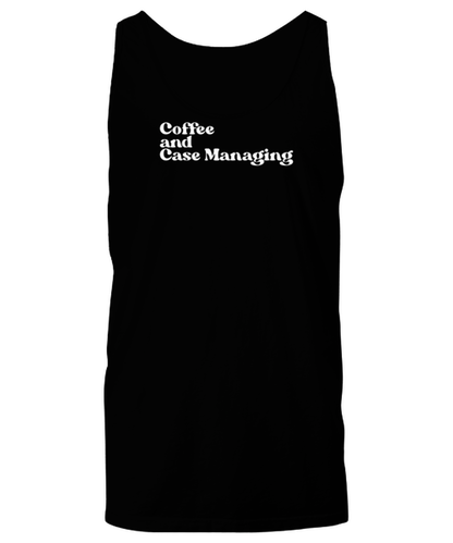 Case Manager 1970s 70s Tank Top, Gifts, Unisex Tank Shirt, Funny