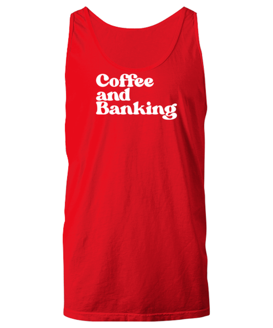 Banker 1970s 70s Tank Top, Gifts, Unisex Tank Shirt, Funny