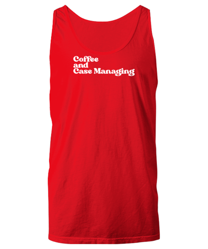 Case Manager 1970s 70s Tank Top, Gifts, Unisex Tank Shirt, Funny