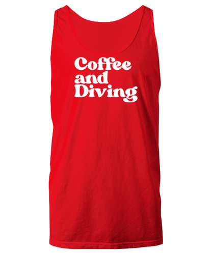 Diver Diving 1970s 70s Tank Top, Gifts, Unisex Tank Shirt, Funny