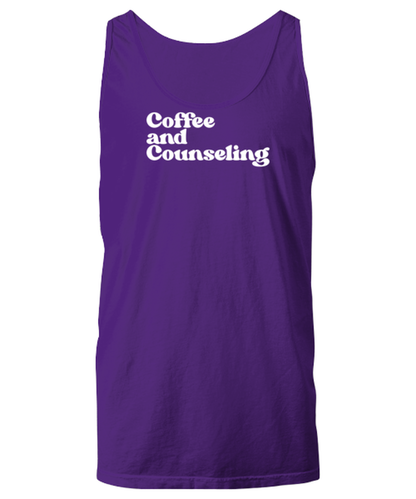 Counselor Counseling 1970s 70s Tank Top, Gifts, Unisex Tank Shirt, Funny