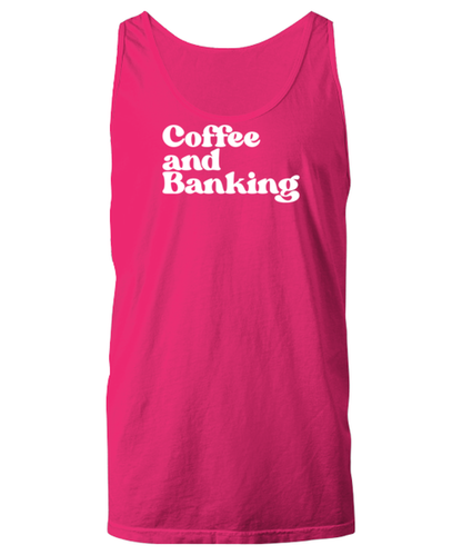 Banker 1970s 70s Tank Top, Gifts, Unisex Tank Shirt, Funny