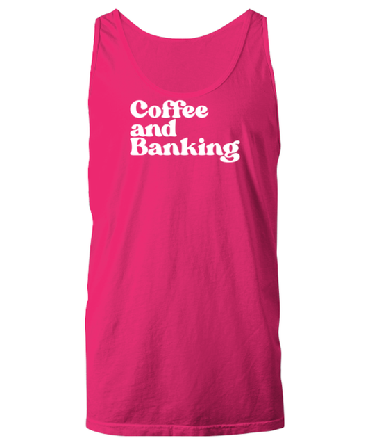 Banker 1970s 70s Tank Top, Gifts, Unisex Tank Shirt, Funny