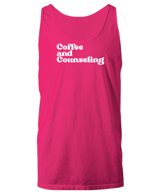 Counselor Counseling 1970s 70s Tank Top, Gifts, Unisex Tank Shirt, Funny