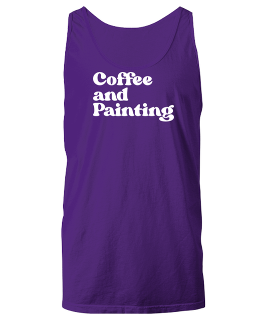 Painting Painter Artist 1970s 70s Tank Top, Gifts, Unisex Tank Shirt, Funny