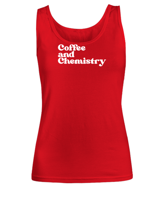 Chemist Chemistry 1970s 70s Womens Tank Top, Gifts, Female Tank Shirt, Funny