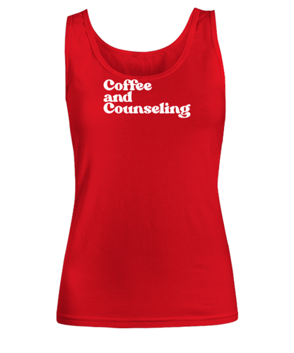 Counselor Counseling 1970s 70s Womens Tank Top, Gifts, Female Tank Shirt, Funny