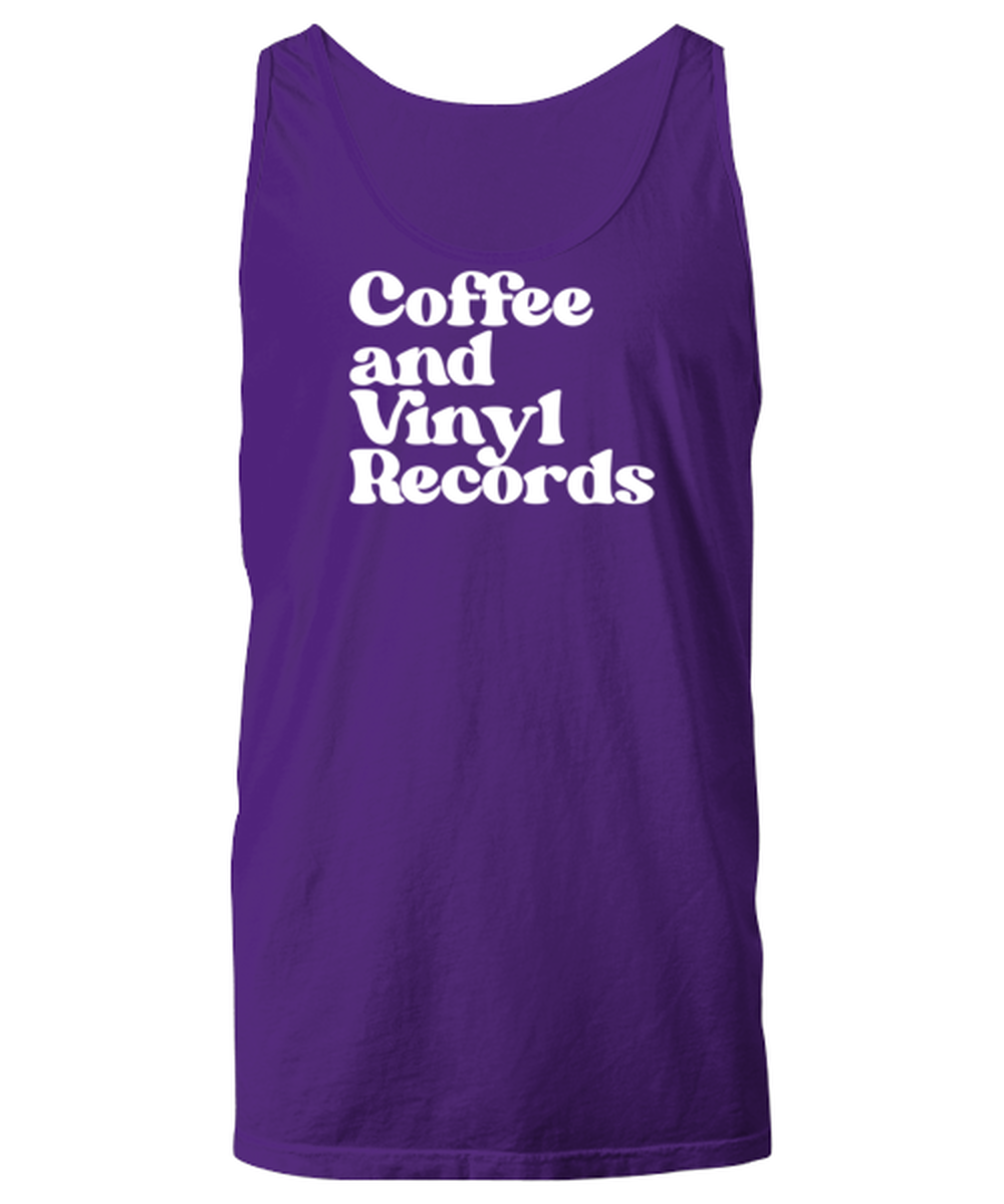 Vinyl Records 1970s 70s Tank Top, Gifts, Unisex Tank Shirt, Funny