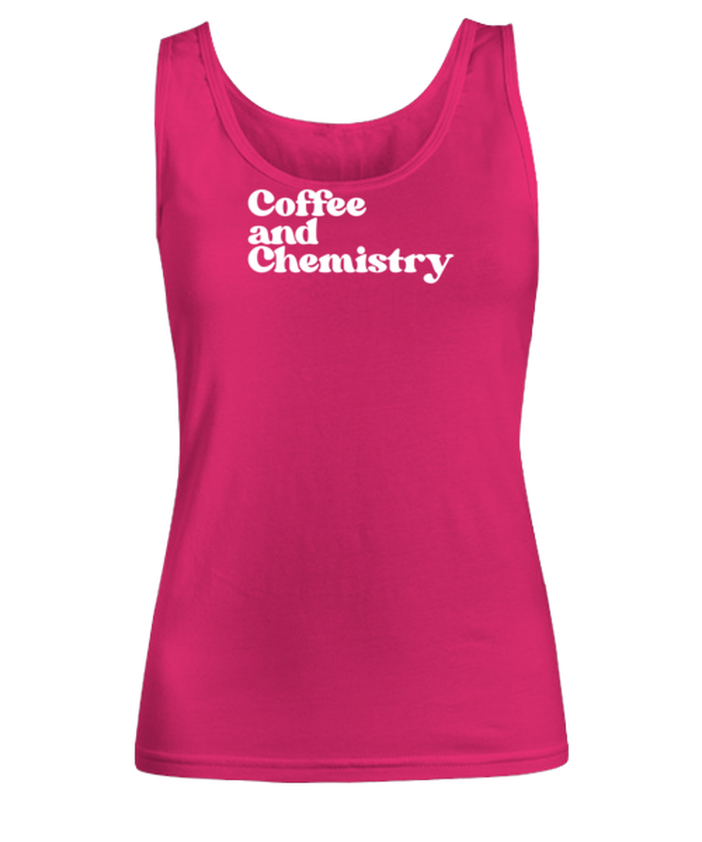 Chemist Chemistry 1970s 70s Womens Tank Top, Gifts, Female Tank Shirt, Funny