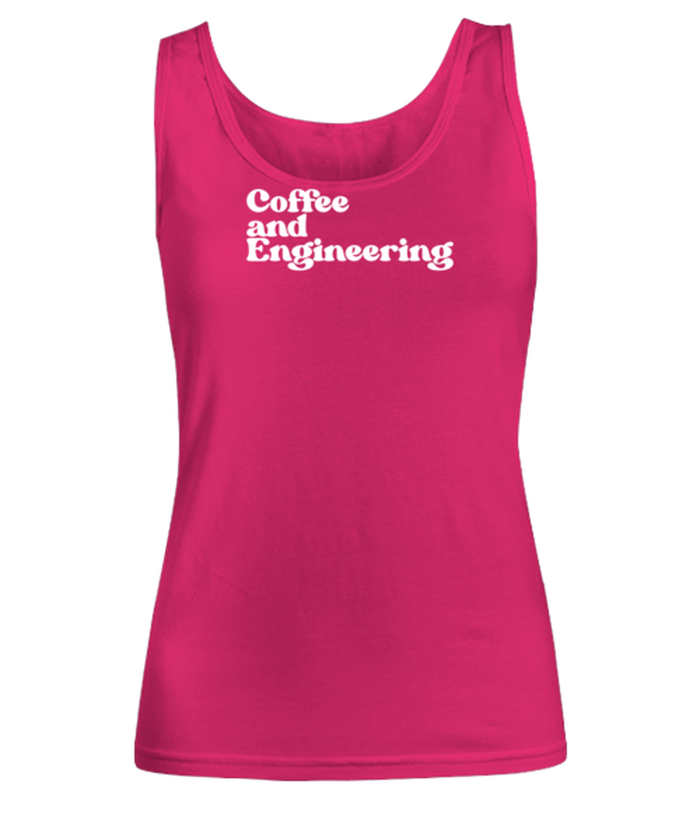 Engineer Graduation Engineering 1970s 70s Womens Tank Top, Gifts, Female Tank Shirt, Funny