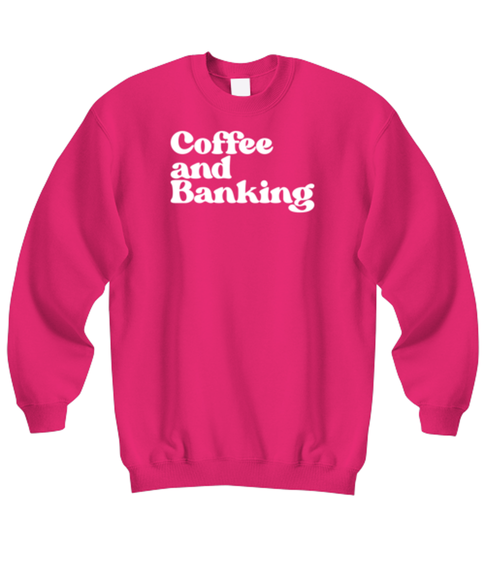 Banker 1970s 70s Sweatshirt, Gifts, Unisex Sweater Shirt, Jumper, Funny