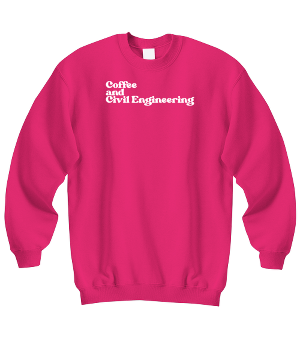 Civil Engineer Engineering Graduation 1970s 70s Sweatshirt, Gifts, Unisex Sweater Shirt, Jumper, Funny