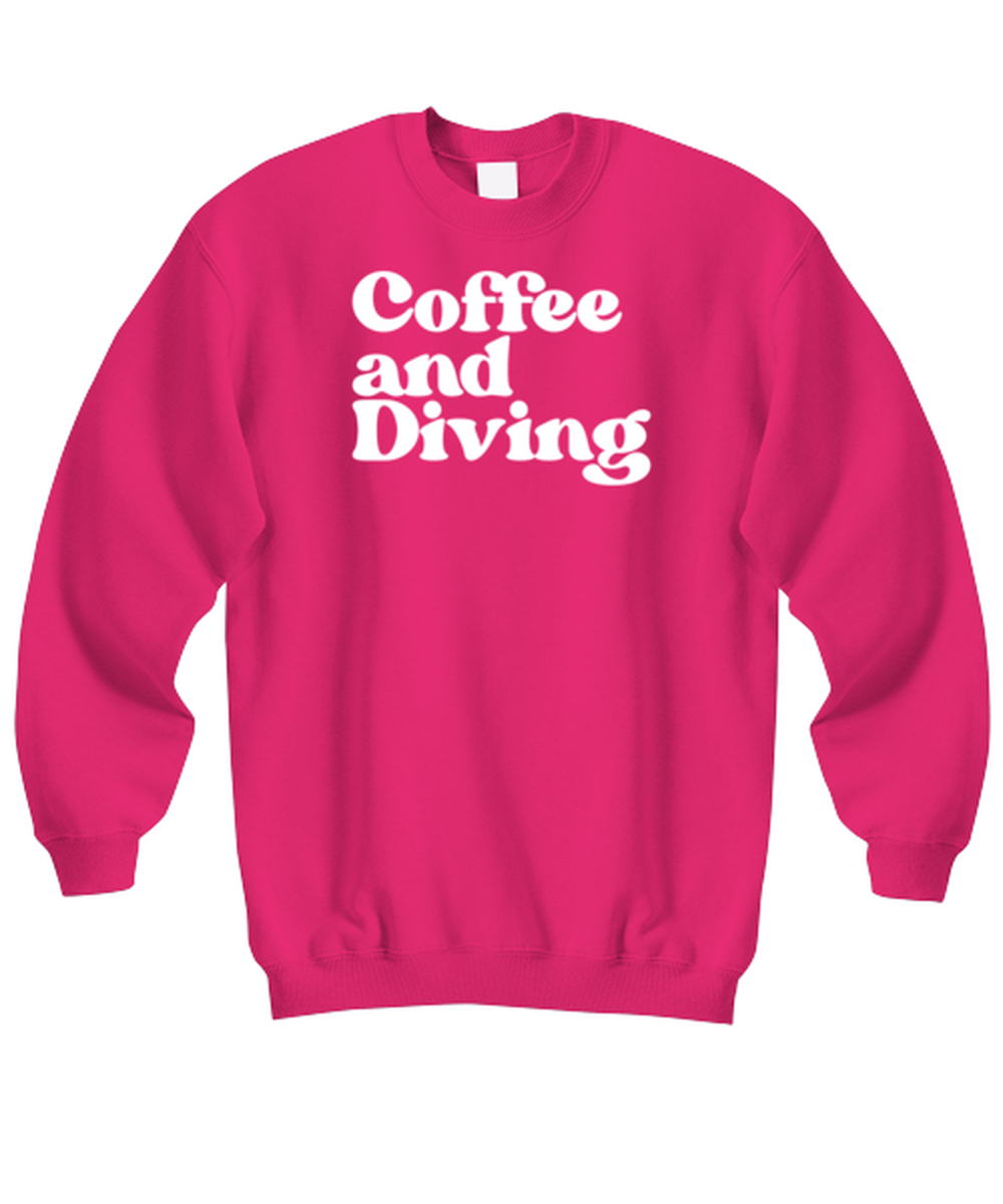 Diver Diving 1970s 70s Sweatshirt, Gifts, Unisex Sweater Shirt, Jumper, Funny