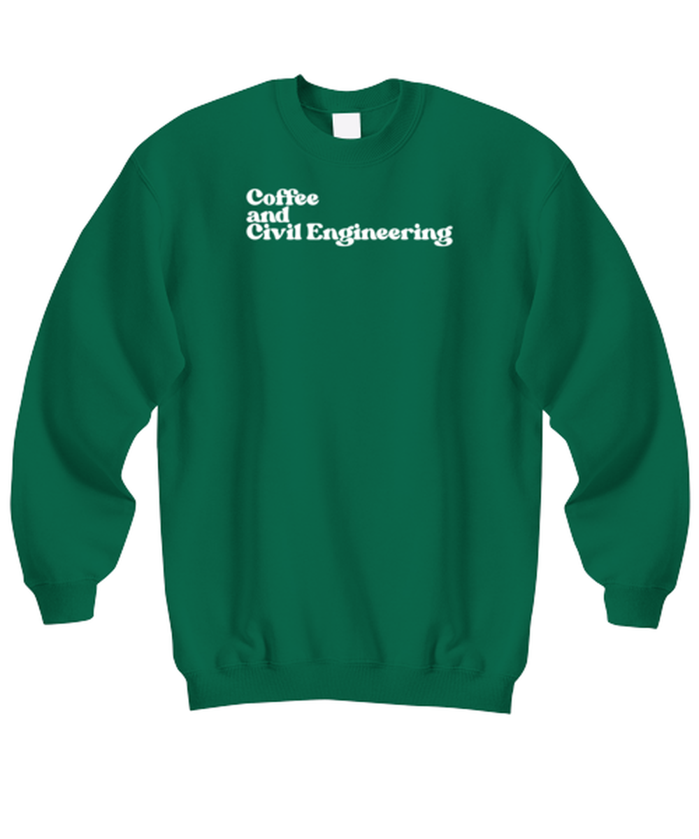 Civil Engineer Engineering Graduation 1970s 70s Sweatshirt, Gifts, Unisex Sweater Shirt, Jumper, Funny