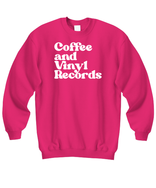 Vinyl Records 1970s 70s Sweatshirt, Gifts, Unisex Sweater Shirt, Jumper, Funny