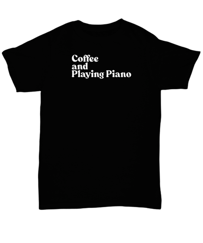 Piano Player Pianist 1970s 70s Shirt, Gifts, Unisex Tshirt, Tee, Funny