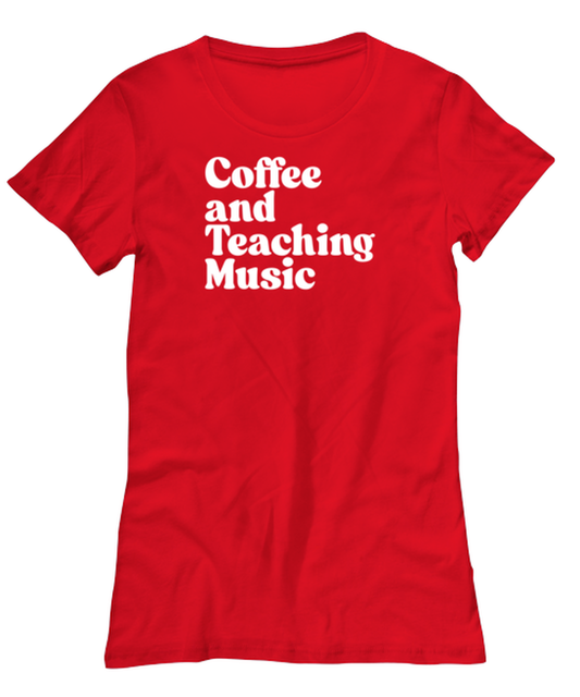 Music Teacher Graduation 1970s 70s Womens Shirt, Gifts, Female Tshirt, Tee, Funny