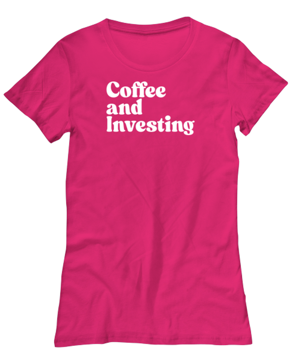 Investor Financial Advisor 1970s 70s Womens Shirt, Gifts, Female Tshirt, Tee, Funny