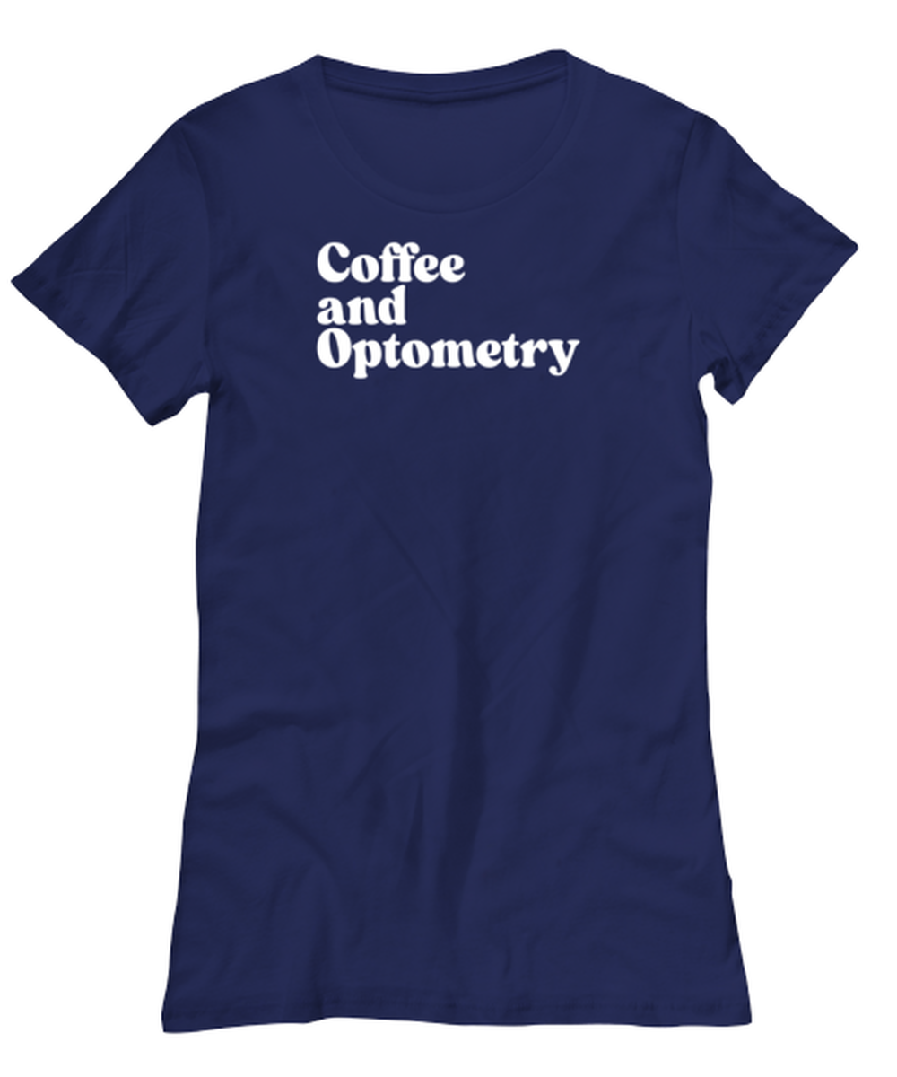 Optometrist Optometry Graduation 1970s 70s Womens Shirt, Gifts, Female Tshirt, Tee, Funny