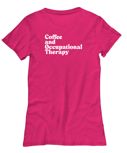 Occupational Therapist 1970s 70s Womens Shirt, Gifts, Female Tshirt, Tee, Funny