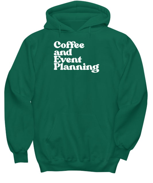 Event Planner Wedding 1970s 70s Hoodie, Gifts, Unisex Hooded Sweatshirt, Hoodie Shirt, Funny