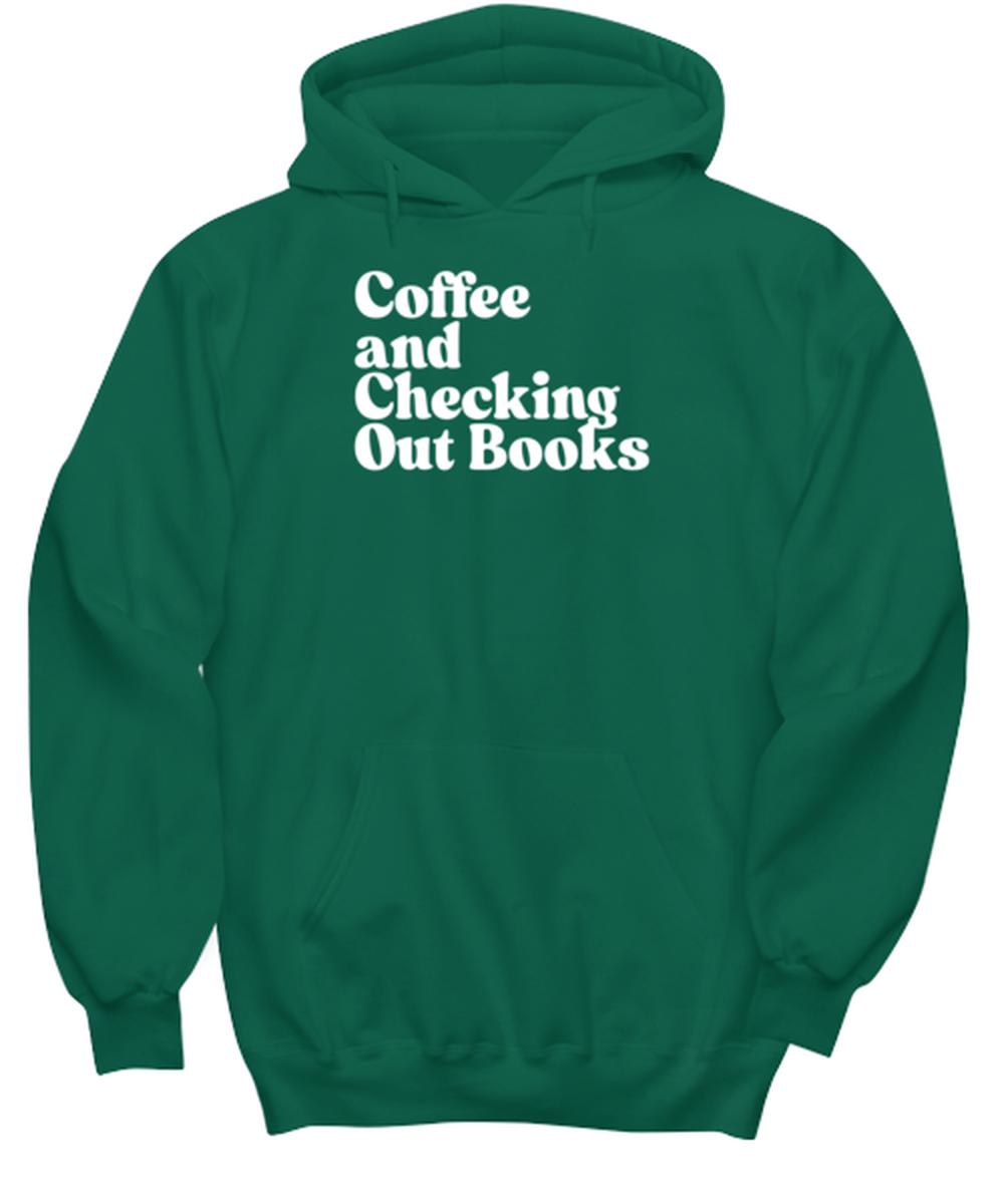 Librarian 1970s 70s Hoodie, Gifts, Unisex Hooded Sweatshirt, Hoodie Shirt, Funny