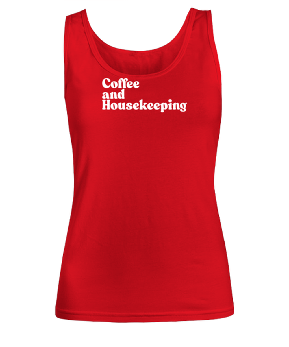 Housekeeper Graduation 1970s 70s Womens Tank Top, Gifts, Female Tank Shirt, Funny