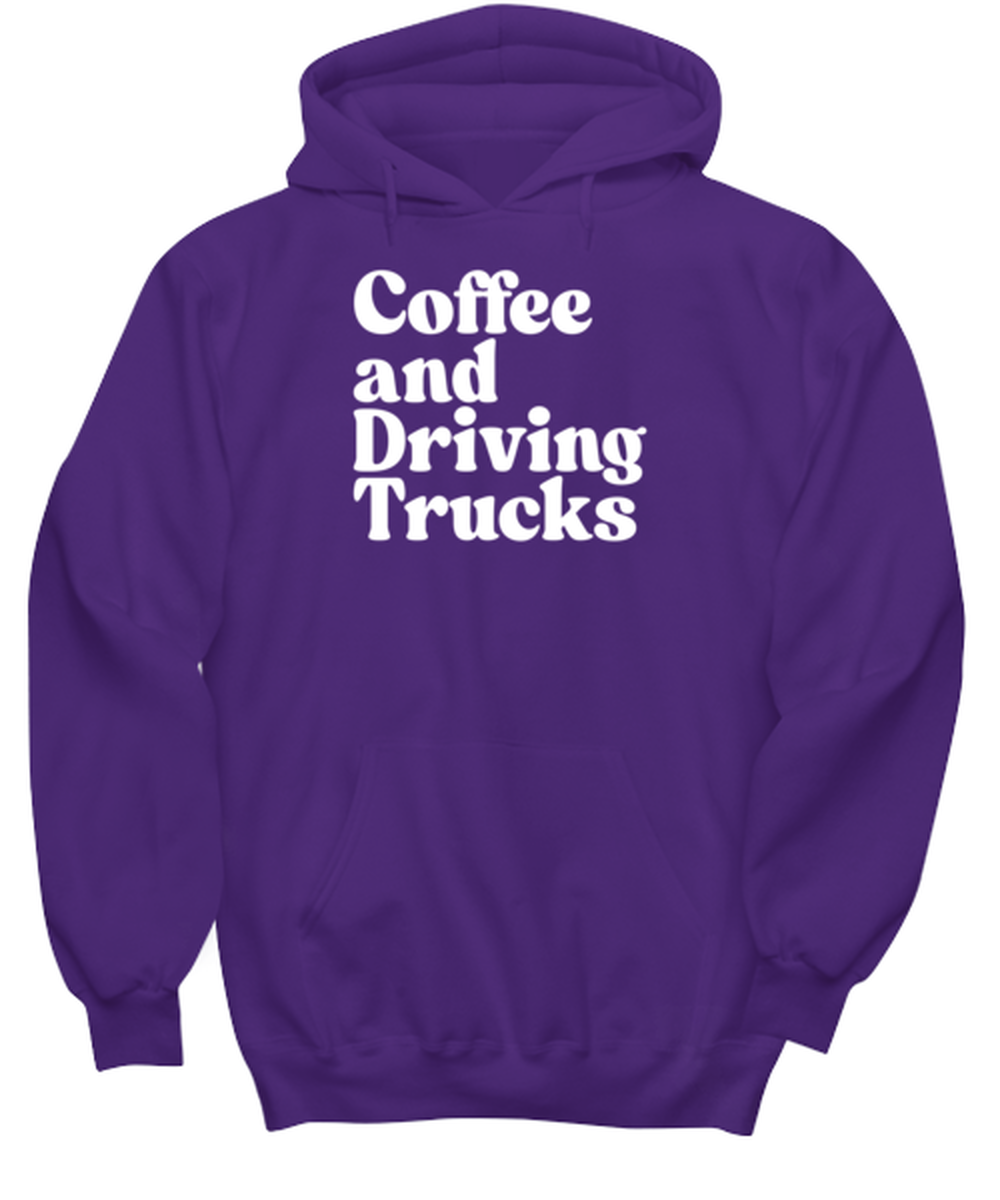 Truck driver 1970s 70s Hoodie, Gifts, Unisex Hooded Sweatshirt, Hoodie Shirt, Funny