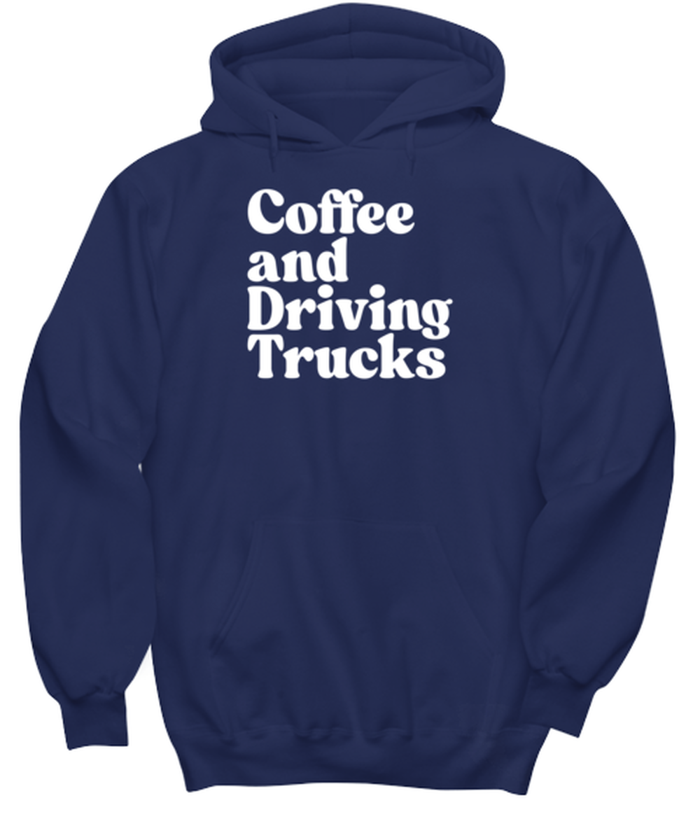 Truck driver 1970s 70s Hoodie, Gifts, Unisex Hooded Sweatshirt, Hoodie Shirt, Funny