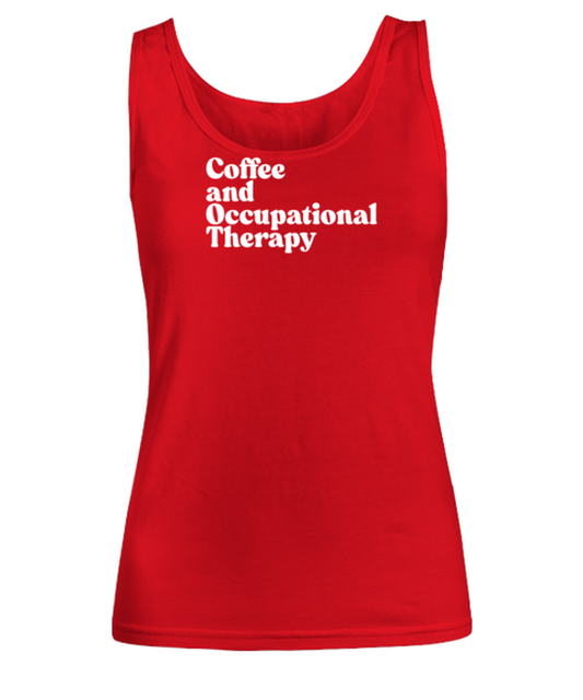 Occupational Therapist 1970s 70s Womens Tank Top, Gifts, Female Tank Shirt, Funny