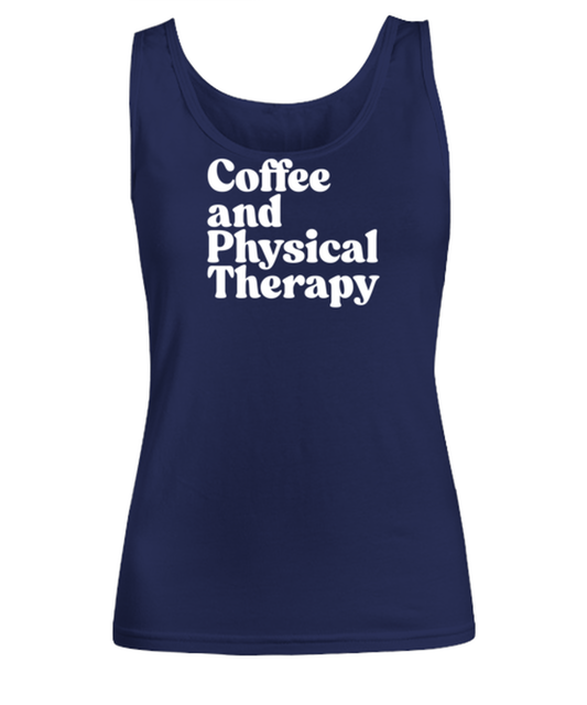 Physical Therapist Graduation 1970s 70s Womens Tank Top, Gifts, Female Tank Shirt, Funny