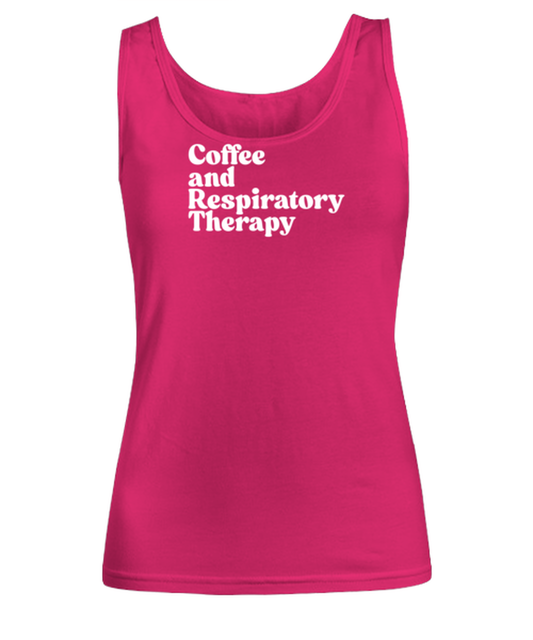 Respiratory Therapist 1970s 70s Womens Tank Top, Gifts, Female Tank Shirt, Funny