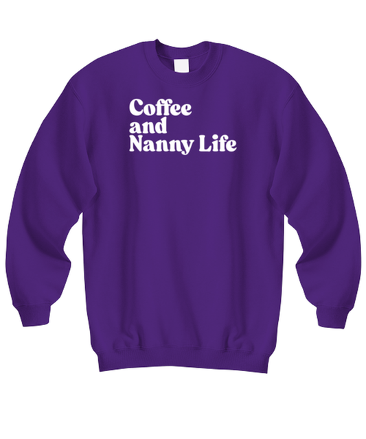 Nanny 1970s 70s Sweatshirt, Gifts, Unisex Sweater Shirt, Jumper, Funny