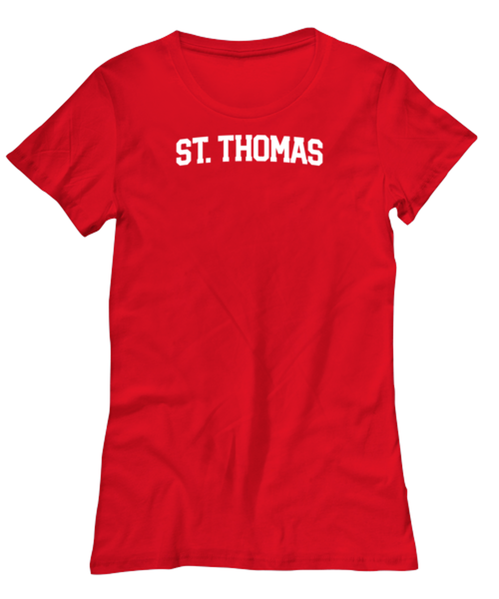 St. Thomas Virgin Island Moving Away Womens Shirt, Gifts, Female Tshirt, Tee, Funny