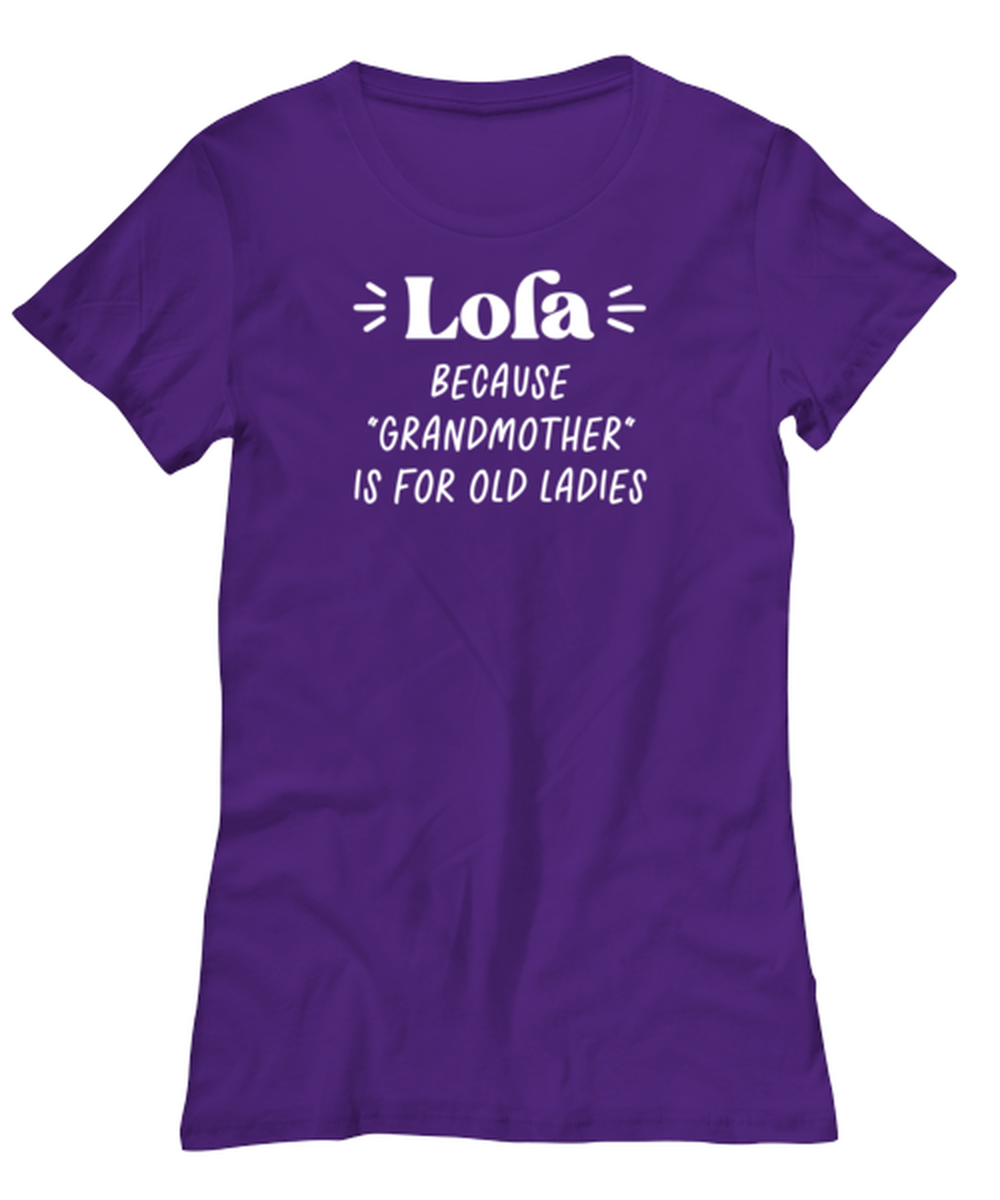 Lola Grandma Grandmother Womens Shirt, Gifts, Tshirt, Tee, Him Her