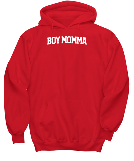 Boy Momma Mom of Boys Hoodie, Gifts, Hooded Sweatshirt, Unisex, Him Her