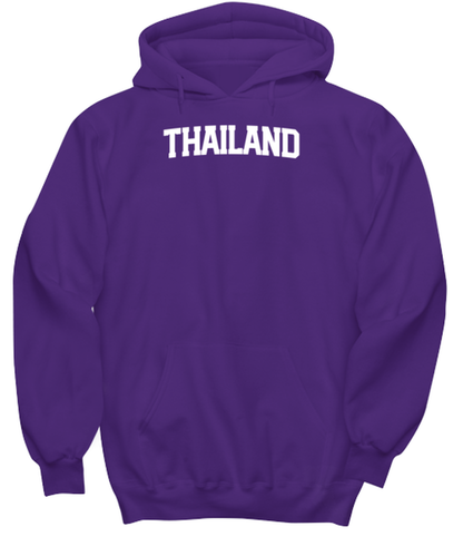 Thailand Pride Moving Away Hoodie, Gifts, Hooded Sweatshirt, Unisex, Him Her