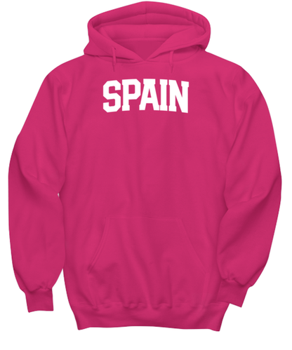 Spain Spanish Pride Moving Away Hoodie, Gifts, Hooded Sweatshirt, Unisex, Him Her