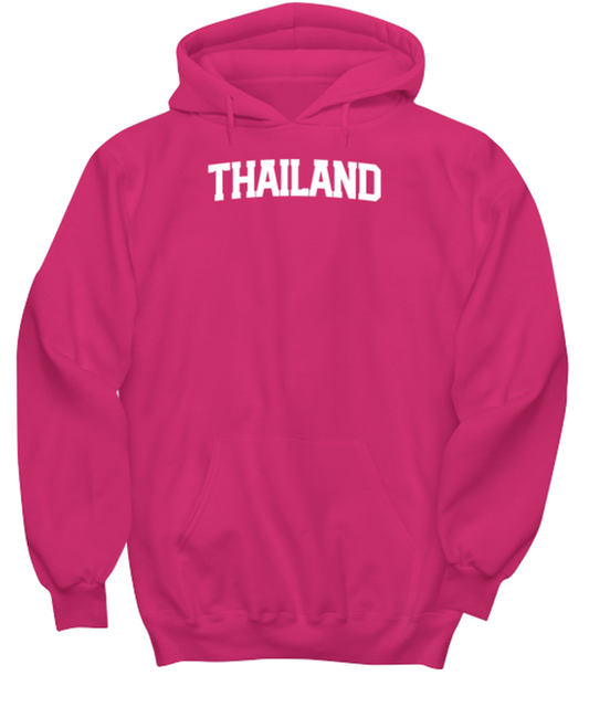 Thailand Pride Moving Away Hoodie, Gifts, Hooded Sweatshirt, Unisex, Him Her