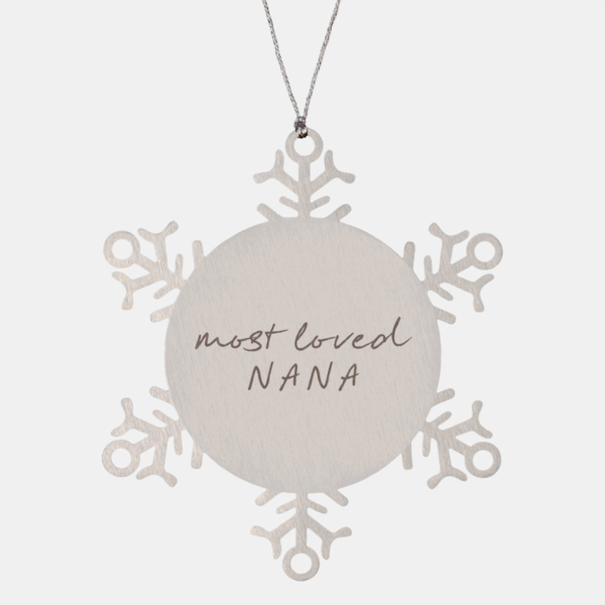 Nana Ornament, Gifts, Snowflake Ornament, Christmas, Stocking Stuffer