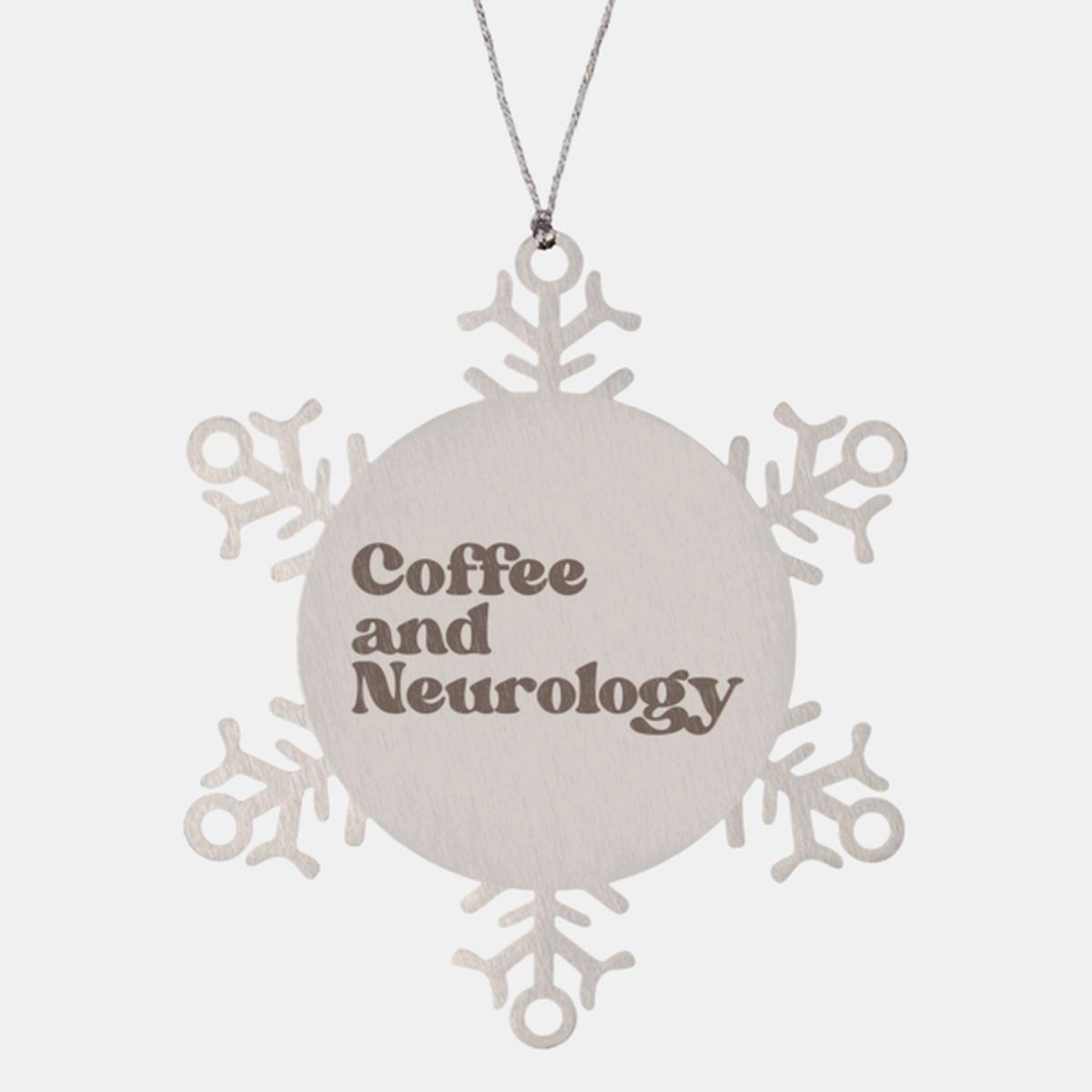 Neurology Neurologist Graduation Ornament, Gifts, Snowflake Ornament, Christmas, Stocking Stuffer