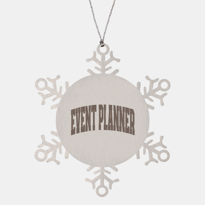 Event planner Graduation Ornament, Gifts, Snowflake Ornament, Christmas, Stocking Stuffer