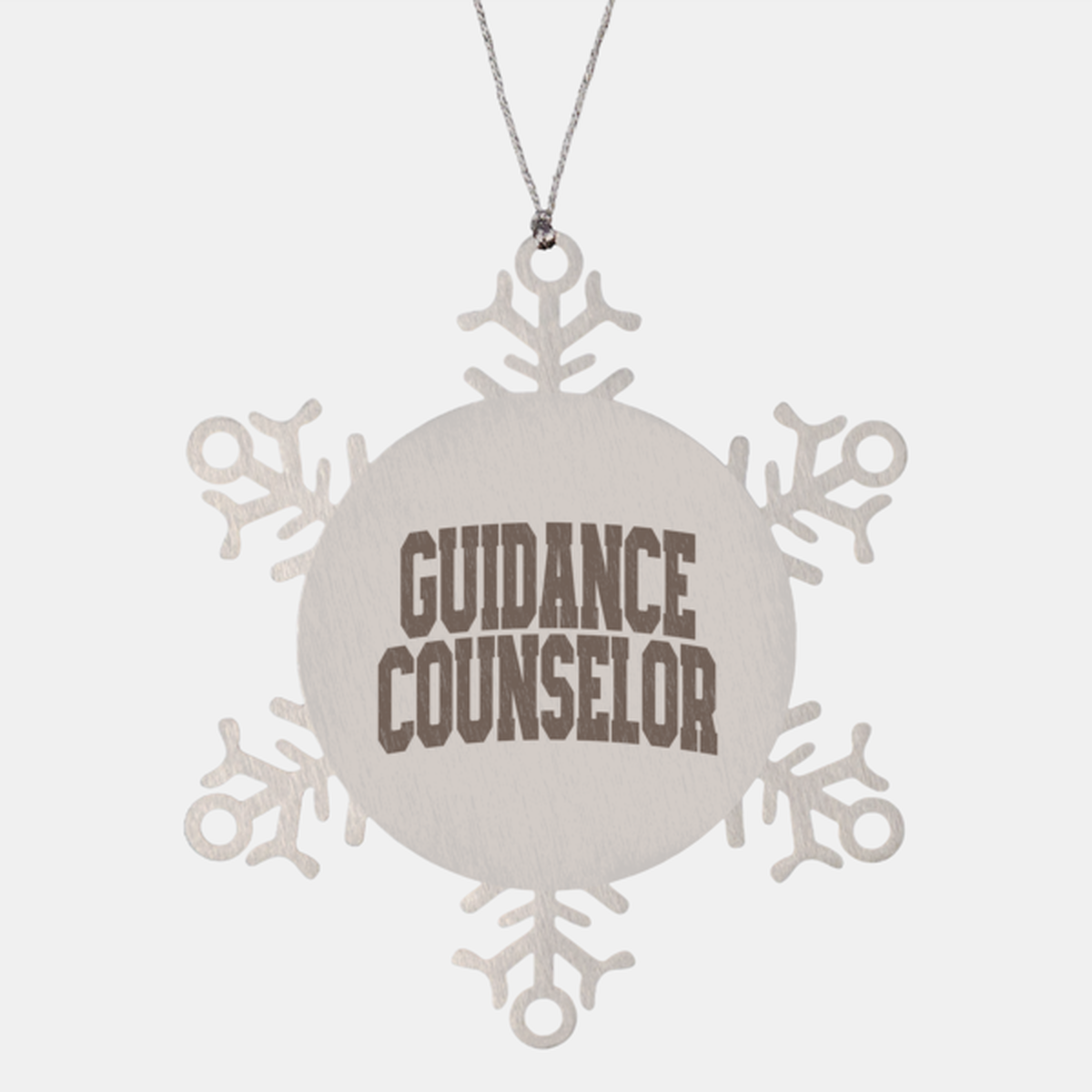 Guidance counselor Graduation Ornament, Gifts, Snowflake Ornament, Christmas, Stocking Stuffer