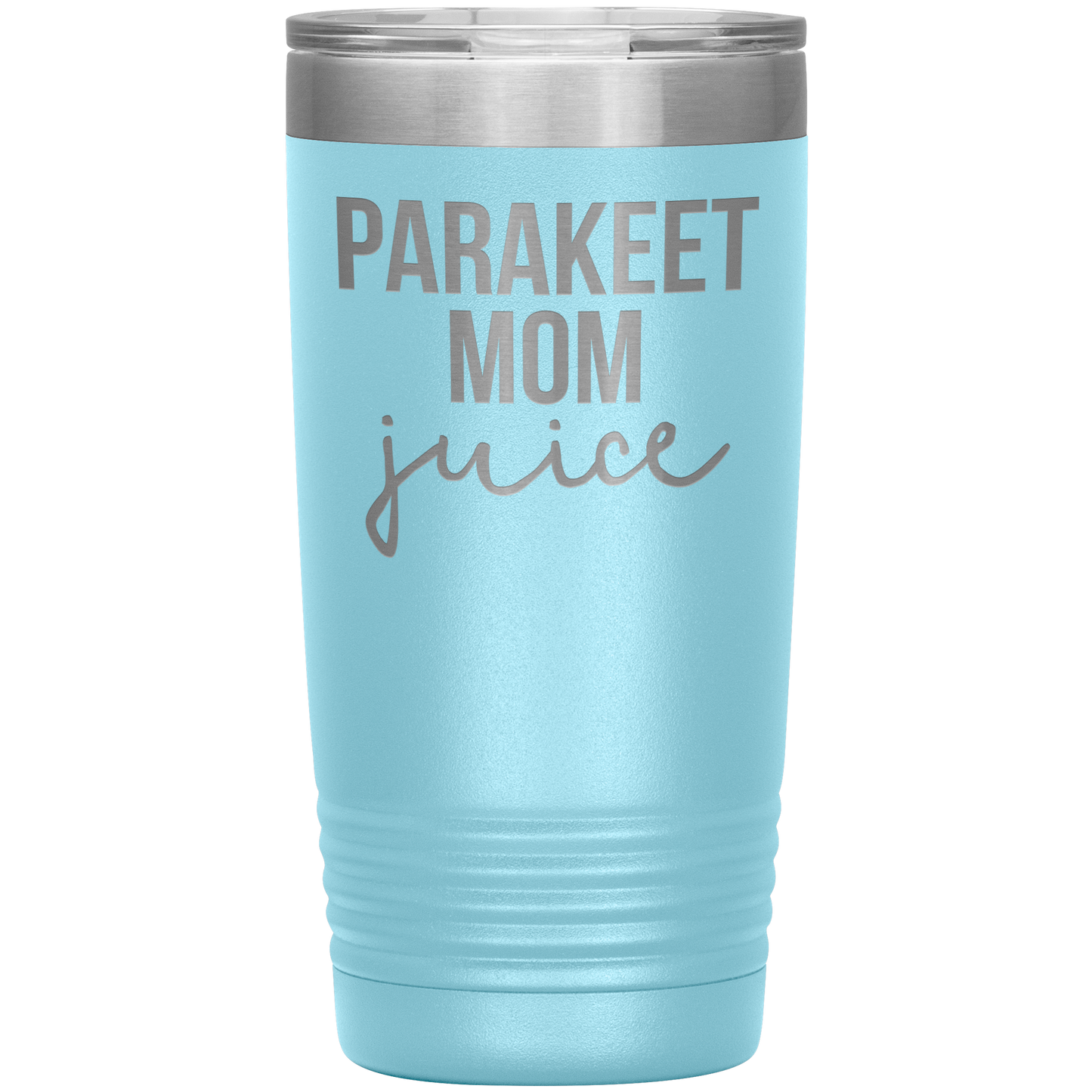 Parakeet Mom Tumbler, Parakeet Mom Gifts, Travel Coffee Mug, Birthday Gifts for Men and Women