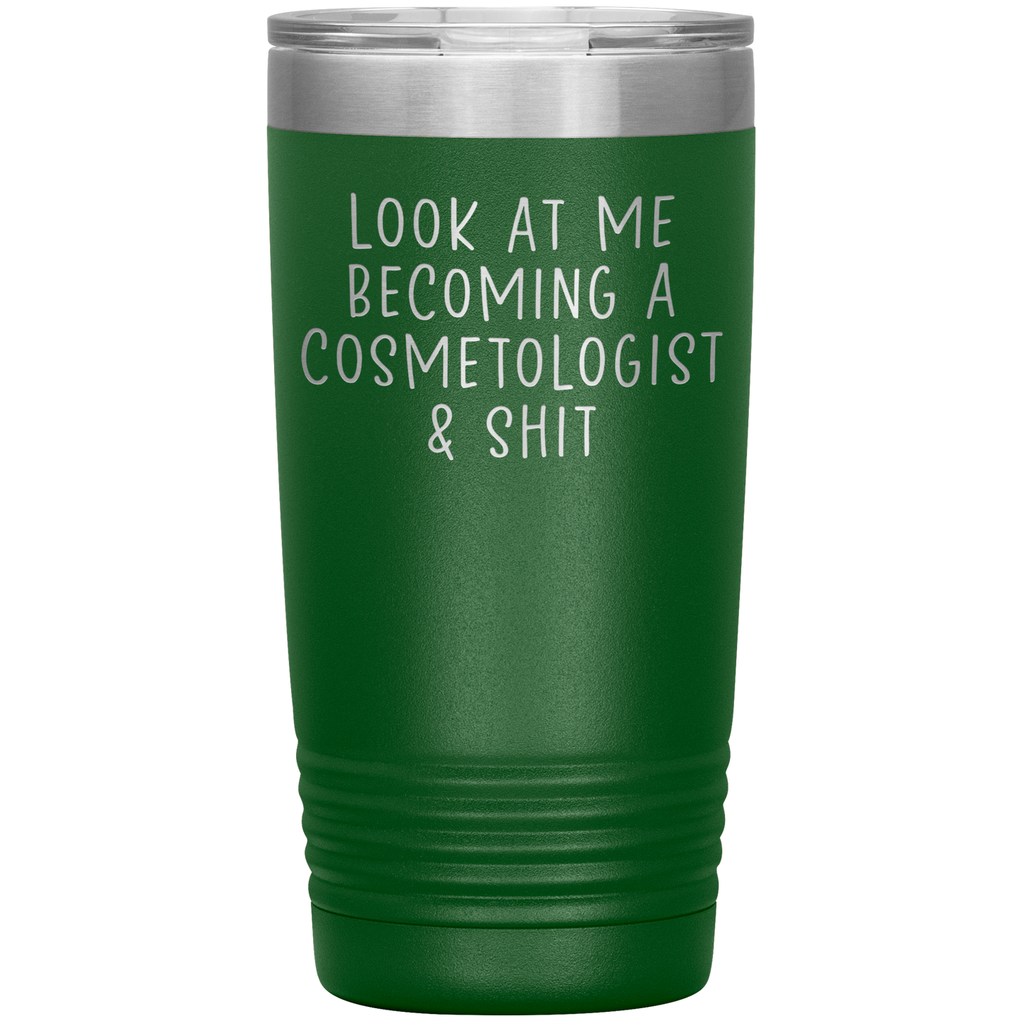 Cosmetologo Tumbler, Cosmetologa Regali, Travel Coffee Mug, Regali di compleanno per uomini e donne