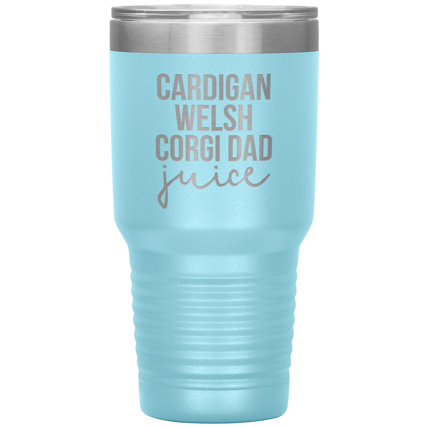 Cardigan Welsh Corgi Dad Tumbler, Cardigan Welsh Corgi Dad Gifts, Travel Coffee Mug, Birthday Gifts for Men and Women